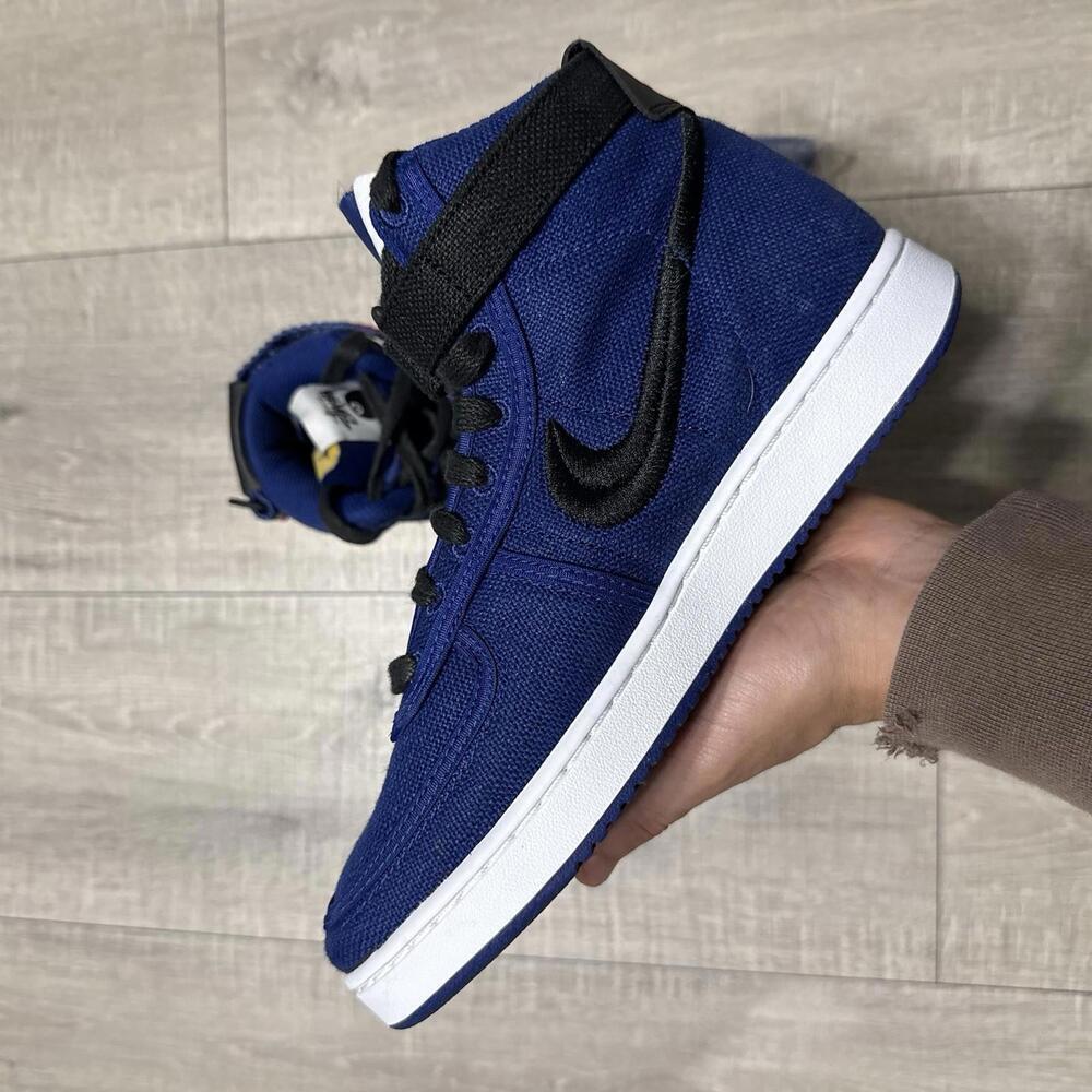 Nike Stussy x Vandal High Deep Royal Blue DX5425-400 Size 5 Men / 6.5 Women - Picture 2 of 8